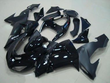 Carenado ZX10R 2006-2007 - Brillante Negro Negro Mate