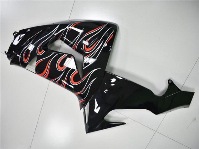 Carenado ZX10R 2006-2007 - Negro Gris Rojo Carenado ZX10R 2006-2007 - Negro Gris Rojo
