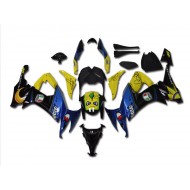 Carenado ZX10R 2008-2010 - Azul Tiburón