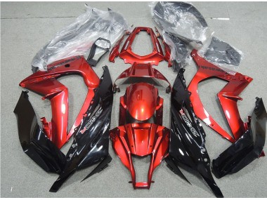 Carenado ZX10R 2011-2015 - Negro Rojo