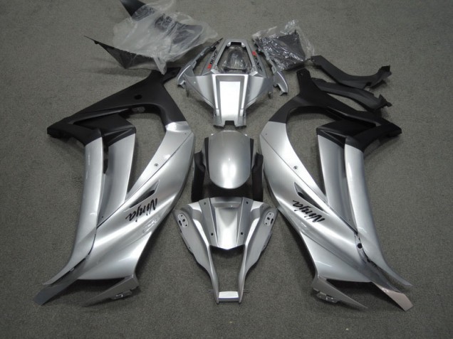 Carenado ZX10R 2011-2015 - Plata Negro Ninja Carenado ZX10R 2011-2015 - Plata Negro Ninja