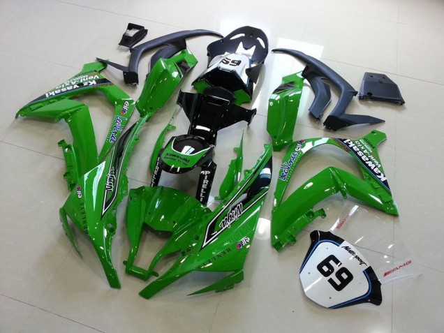 Carenado ZX10R 2011-2015 - Verde Carenado ZX10R 2011-2015 - Verde