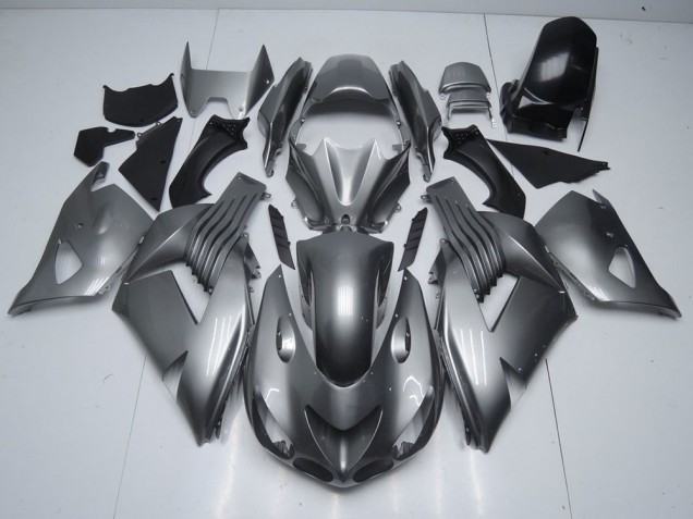 Carenado ZX14R ZZR 1400 2006-2011 - Brillante Gris Carenado ZX14R ZZR 1400 2006-2011 - Brillante Gris