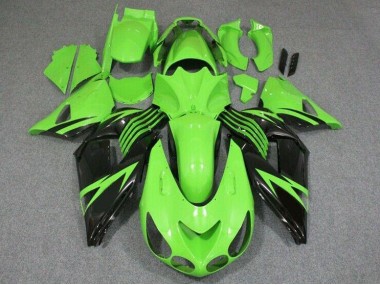 Carenado ZX14R ZZR 1400 2006-2011 - Verde Negro