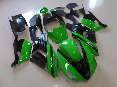 Carenado ZX14R ZZR 1400 2006-2011 - Verde & Negro