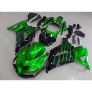 Carenado ZX14R ZZR 1400 2012-2021 - Caramelo Verde & Negro