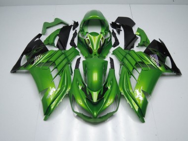 Carenado ZX14R ZZR 1400 2012-2021 - Verde Llama