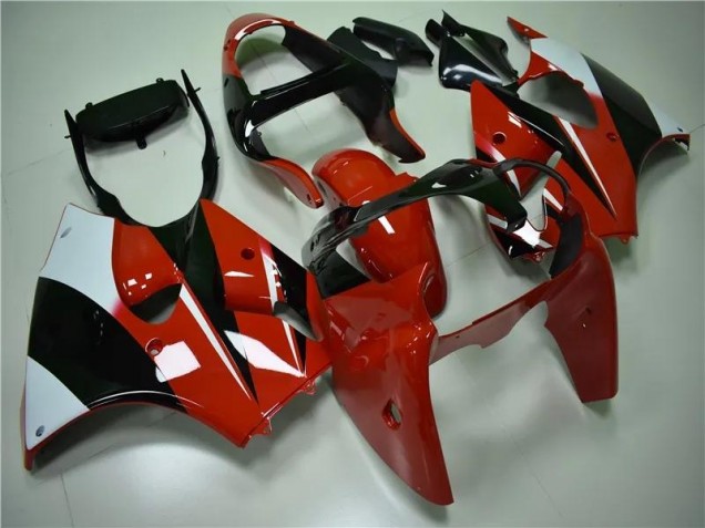 Carenado ZX6R 2000-2002 - Rojo Negro Blanco Carenado ZX6R 2000-2002 - Rojo Negro Blanco