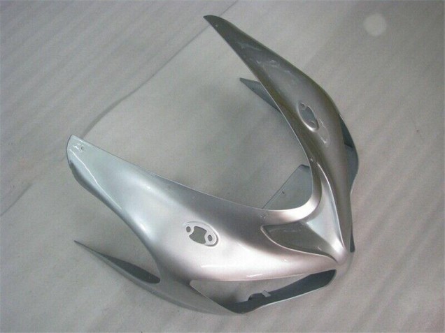 Carenado ZX6R 2005-2006 - Plata Rojo Llamas Carenado ZX6R 2005-2006 - Plata Rojo Llamas