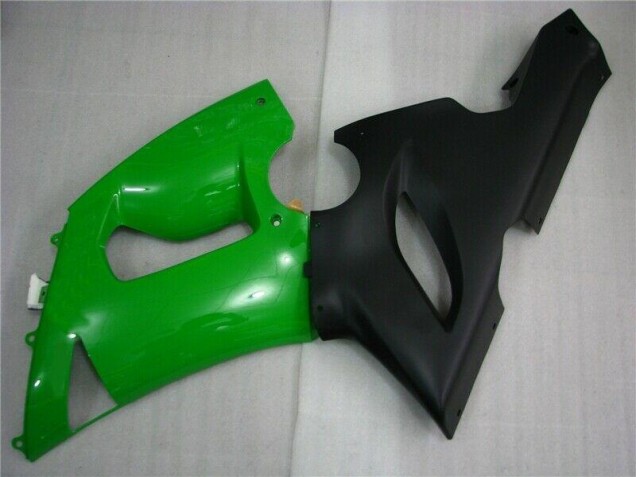 Carenado ZX6R 2005-2006 - Verde Negro Mate