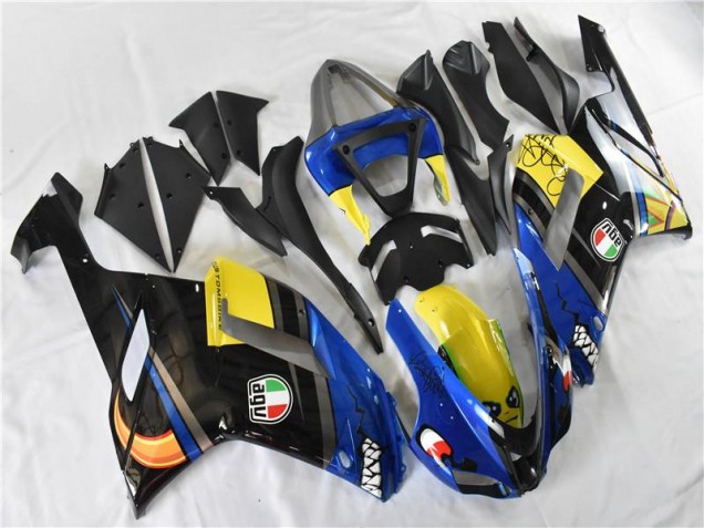 Carenado ZX6R 2007-2008 - Azul Tiburón Carenado ZX6R 2007-2008 - Azul Tiburón