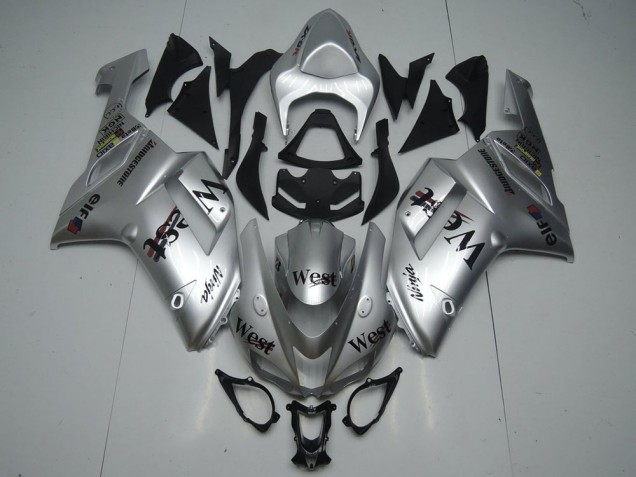 Carenado ZX6R 2007-2008 - Plata West Carenado ZX6R 2007-2008 - Plata West