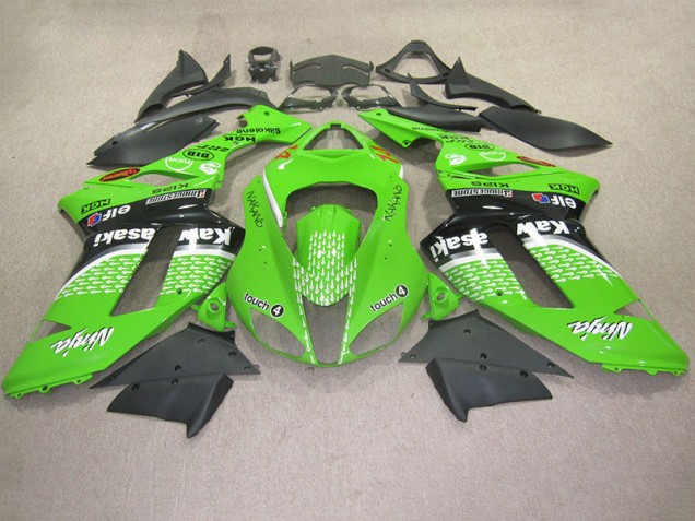 Carenado ZX6R 2007-2008 - Verde Touch 4