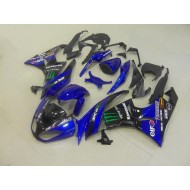 Carenado ZX6R 2009-2012 - Azul Monster
