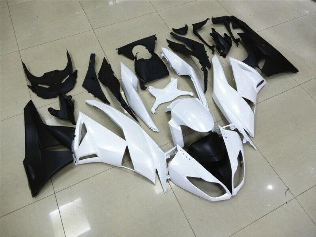 Carenado ZX6R 2009-2012 - Blanco Carenado ZX6R 2009-2012 - Blanco