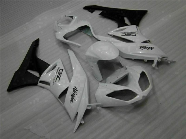 Carenado ZX6R 2009-2012 - Blanco Negro Ninja