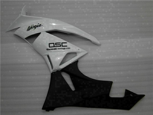 Carenado ZX6R 2009-2012 - Blanco Negro Ninja