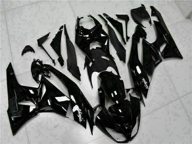 Carenado ZX6R 2009-2012 - Negro Blanco Ninja Carenado ZX6R 2009-2012 - Negro Blanco Ninja