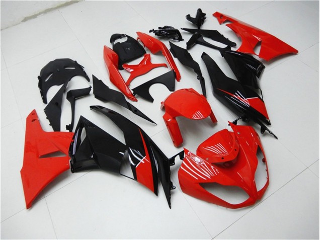 Carenado ZX6R 2009-2012 - Rojo Negro