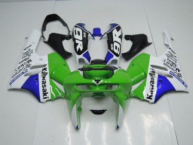 Carenado ZX9R 1994-1997 - Verde Blanco