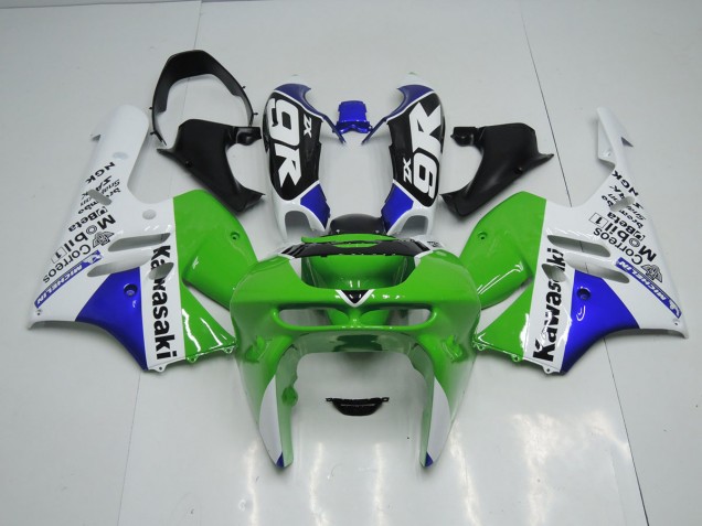 Carenado ZX9R 1994-1997 - Verde Blanco