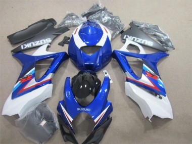 Carenados GSXR 1000 K7 2007-2008 - Azul Blanco
