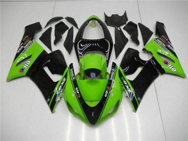 Carenados ZX6R 2005-2006 - Verde Carenados ZX6R 2005-2006 - Verde