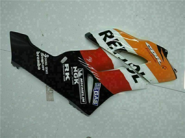 Carrocería CBR 1000 RR 2004-2005 - Naranja Negro Repsol Carrocería CBR 1000 RR 2004-2005 - Naranja Negro Repsol