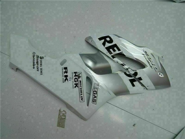 Carrocería CBR 1000 RR 2004-2005 - Plata Blanco Repsol Carrocería CBR 1000 RR 2004-2005 - Plata Blanco Repsol