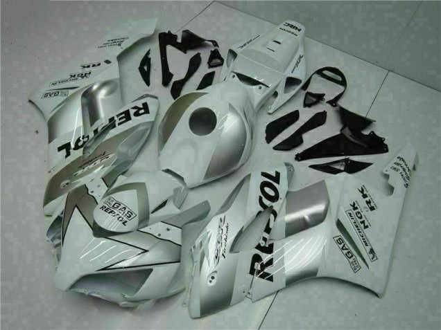 Carrocería CBR 1000 RR 2004-2005 - Plata Blanco Repsol Carrocería CBR 1000 RR 2004-2005 - Plata Blanco Repsol
