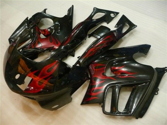 Carrocería CBR 600 F3 1995-1998 - Negro Rojo Llama