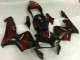 Carrocería CBR 600 RR 2003-2004 - Negro Rojo Carrocería CBR 600 RR 2003-2004 - Negro Rojo