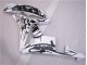Carrocería CBR 600 RR 2007-2008 - Negro Blanco Carrocería CBR 600 RR 2007-2008 - Negro Blanco