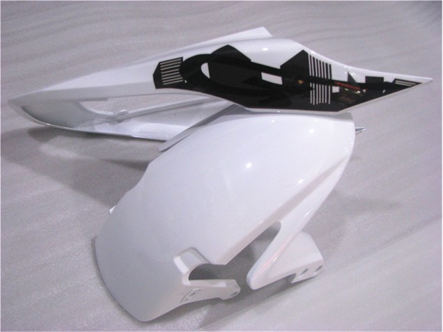Carrocería CBR 600 RR 2007-2008 - Negro Blanco Carrocería CBR 600 RR 2007-2008 - Negro Blanco