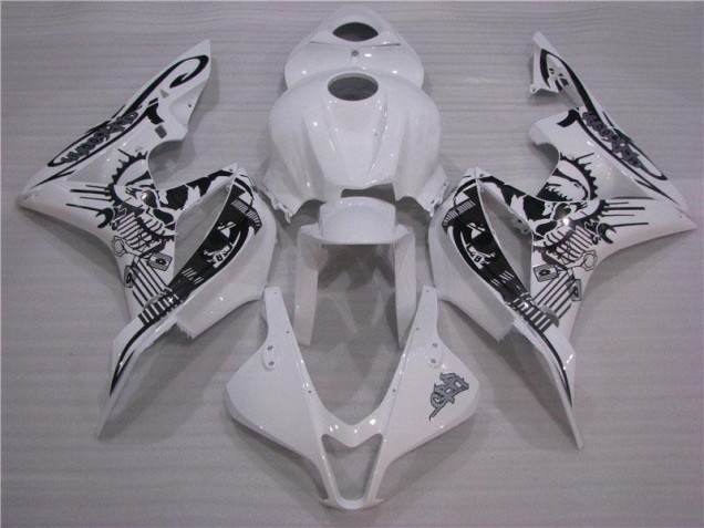 Carrocería CBR 600 RR 2007-2008 - Negro Blanco Carrocería CBR 600 RR 2007-2008 - Negro Blanco
