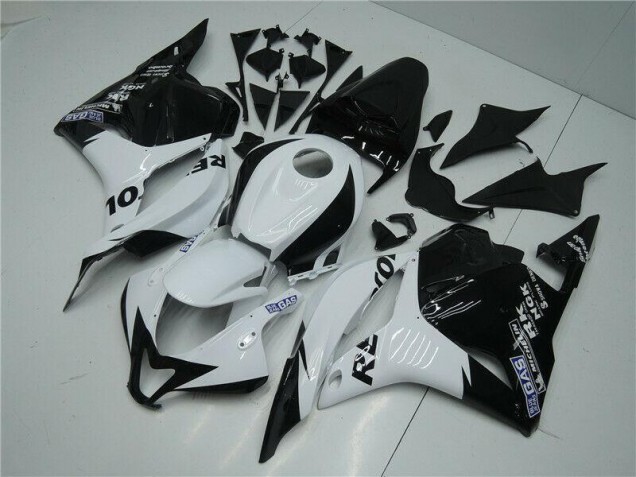 Carrocería CBR 600 RR 2009-2012 - Blanco Negro Carrocería CBR 600 RR 2009-2012 - Blanco Negro