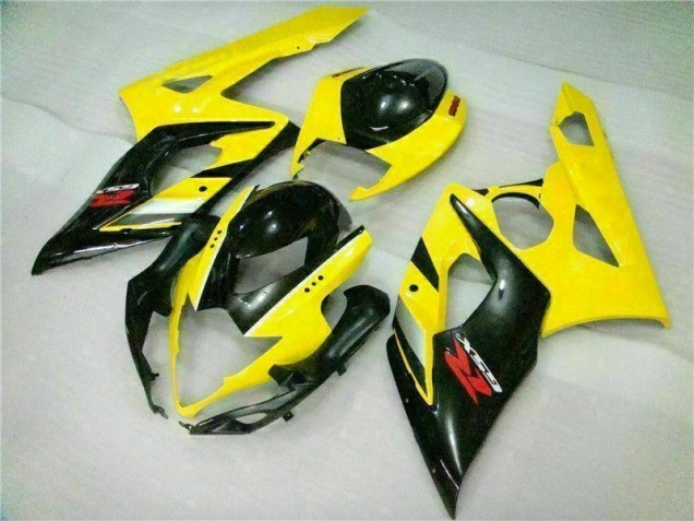Carrocería GSXR 1000 K5 2005-2006 - Amarillo Negro Carrocería GSXR 1000 K5 2005-2006 - Amarillo Negro