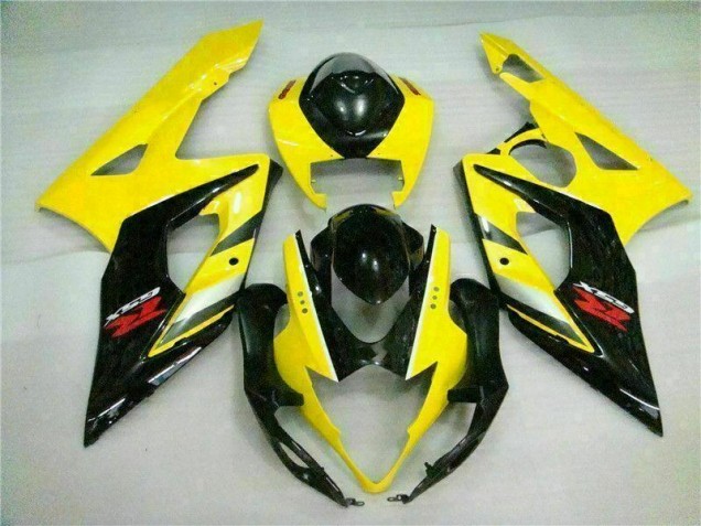 Carrocería GSXR 1000 K5 2005-2006 - Amarillo Negro Carrocería GSXR 1000 K5 2005-2006 - Amarillo Negro