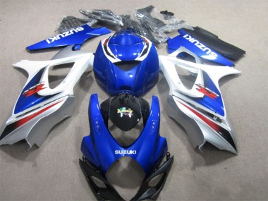 Carrocería GSXR 1000 K7 2007-2008 - Azul Blanco