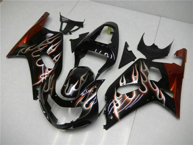 Carrocería GSXR 600 / 750 K1 K2 K3 2001-2003 - Negro Carrocería GSXR 600 / 750 K1 K2 K3 2001-2003 - Negro