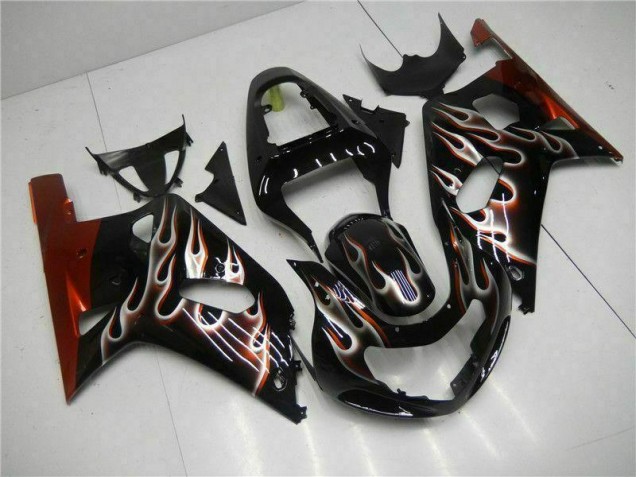 Carrocería GSXR 600 / 750 K1 K2 K3 2001-2003 - Negro Carrocería GSXR 600 / 750 K1 K2 K3 2001-2003 - Negro