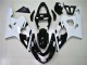 Inyección Kit Carenado GSXR 600 / 750 K4 2004-2005 - Blanco Negro Inyección Kit Carenado GSXR 600 / 750 K4 2004-2005 - Blanco Negro