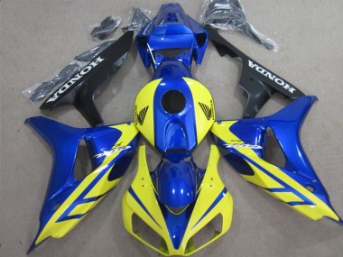 Inyección Kits Carenado CBR 1000 RR 2006-2007 - Azul Amarillo