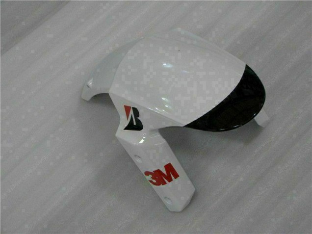 Inyección Kits Carenado ZX6R 2009-2012 - Negro Blanco 3M Touch4