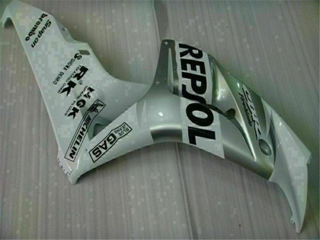 Kit ABS Carenado CBR 1000 RR 2004-2005 - Plata Repsol Kit ABS Carenado CBR 1000 RR 2004-2005 - Plata Repsol