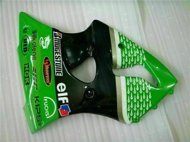 Kit ABS Carenado ZX6R 2000-2002 - Verde Negro