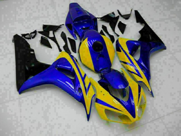 Kit Carenado ABS Completo CBR 1000 RR 2006-2007 - Azul Amarillo