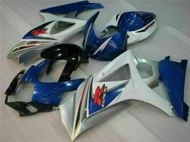 Kit Carenado ABS Completo GSXR 1000 K7 2007-2008 - Azul Blanco