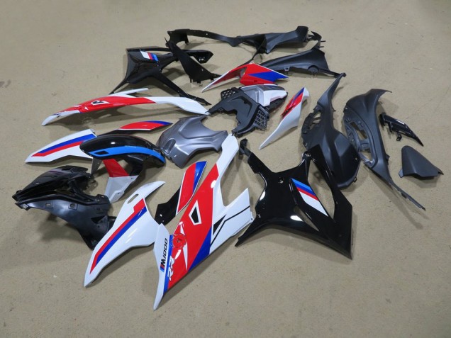 Kit Carenado ABS Completo S1000RR 2019-2021 - Negro Blanco Rojo Azul Kit Carenado ABS Completo S1000RR 2019-2021 - Negro Blanco Rojo Azul