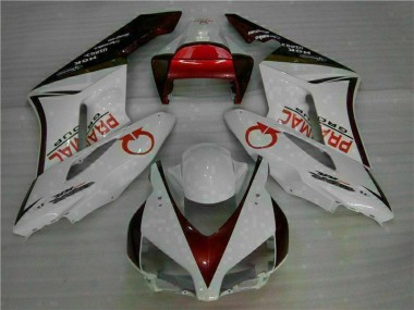 Kit Carenado CBR 1000 RR 2004-2005 - Blanco Rojo